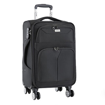 立都（LIDU）旅行箱万向轮牛津布行李箱806黑色豪华版24英寸下单备注颜色