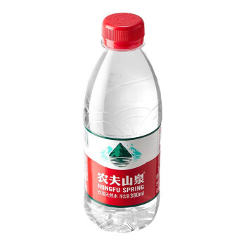 农夫山泉饮用天然水380ml*24瓶 整箱装