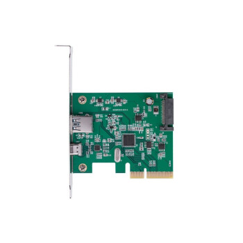 ZKAYMetaverse SC59 PCI-E扩展卡转换带eSATA接口 阵列卡x4界面 带外置 卡槽直插型