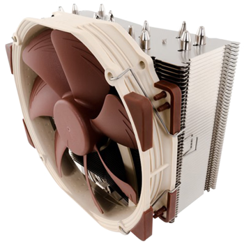 noctuaNH-U14S CPU散热器 （支持115X/AMD/A15 LGA1700 PWM温控风扇/兼容梳子内存）