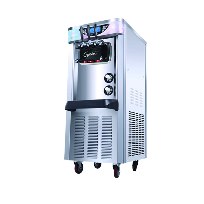 佰利华（BAILIHUA）全自动三头冰淇淋机商用圣代甜筒雪糕机 