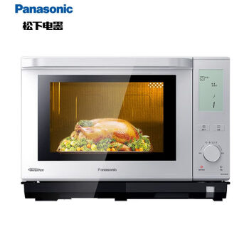 松下（Panasonic）家用微波炉蒸箱烤箱微蒸烤一体机变频27L