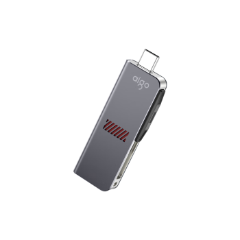 爱国者（aigo）512GB Type-C USB3.2 手机电脑双接口U盘U357 读速440MB/s 商务办公多功能优盘