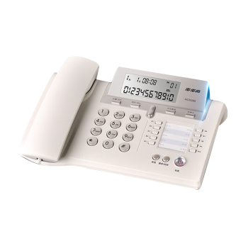 步步高步步高 电话机座机 固定电话 办公家用 大气抬头屏 10组一键拨号 HCD288典雅灰