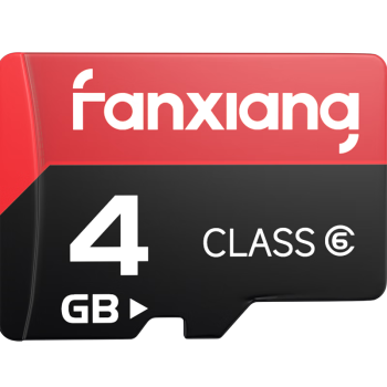 梵想（FANXIANG）4GB TF（MicroSD）存储卡 手机平板行车记录仪监控摄像头车载音乐播放器高速内存卡 K1系列