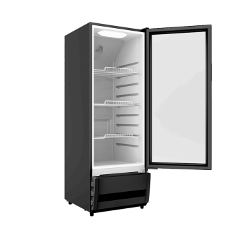 美的展示柜 商用立式冷藏保鲜柜 210L玻璃单门风循环制冷 啤酒茶叶饮料水果鲜花蛋糕超市列柜 以旧换新