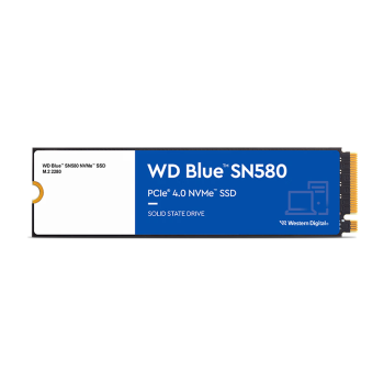 西部数据（WD）2TB SSD固态硬盘 M.2（NVMe协议）SN580 PCIe4.0 AI电脑配件 笔记本电脑台式机SN570升级储存硬盘