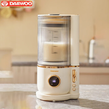 大宇 轻音破壁机全自动免手洗家用豆浆机早餐机低音罩料理机48分贝 FP01奶糖白