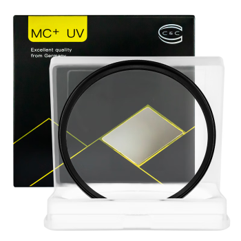 C&C C MC UV镜46mm UV镜 mc uv保护镜 单反佳能 尼康 索尼 相机滤镜 滤光镜 超薄双面多层镀膜无暗角