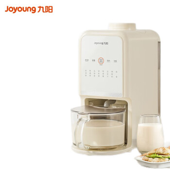 九阳（Joyoung）豆浆机破壁免手洗1.2L古法豆浆家用全自动多功能智能预约DJ12-K3 奶油白