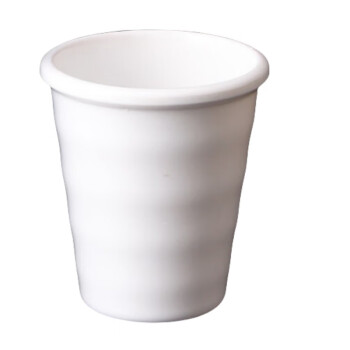 途港A8白色密胺杯子商用塑料水杯家用防摔耐高温仿瓷餐具餐厅茶杯十个
