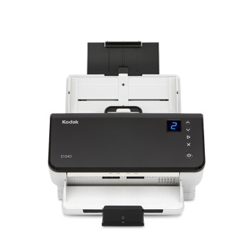柯达（Kodak）E1040(E1035升级款）高速 高清双面馈纸式扫描仪 A4 身份证 合同 发票   40 ppm / 80 ipm
