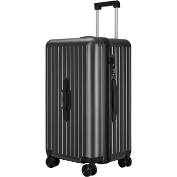 卡拉羊云朵箱大容量魔方体行李箱26英寸拉杆箱男女旅行箱CX8119钛金灰