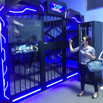 陆战鹰VR四人联机对战VR游乐设备游戏机体验馆全套心理训练商场军营 光剑节奏射击体感
