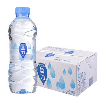 益力 饮用水380ml*24瓶/箱弱碱性小瓶装矿泉水