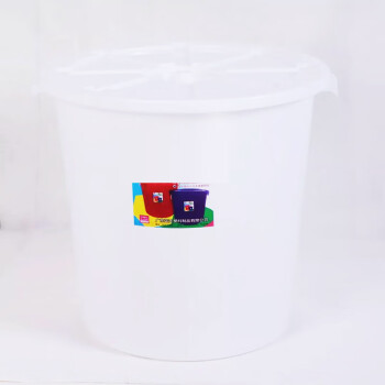百子恩大白桶PP材质加厚型储水桶带盖塑料水箱J23 100L  10个起订