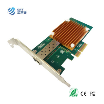 光润通 GH1001E-V4.0 PCIE 万兆单光口网卡 服务器光纤网卡 可插拔SFP+光模块