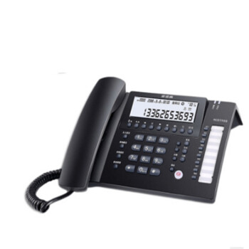 步步高（BBK）录音电话机 固定座机 办公家用 长时录音 内置16G存储 HCD198B深蓝