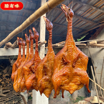 腊有味（layouwei）腊鸭烟熏鸭腊肉湖南特产独立真空包装 腊鸭1只 1.5斤