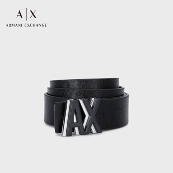 阿玛尼ARMANI EXCHANGE【礼物】24春夏AX男士徽标带头扳扣腰带