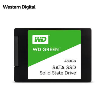 西部数据（WD) 480GB SSD固态硬盘 SATA3.0 Green系列 家用升级版 高速 低耗能