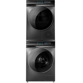 小天鹅（LittleSwan）洗烘套装10KG滚筒洗衣机+热泵式烘干机 超微净泡水魔方TG100V89MUIT+TH100VH89WT（专）