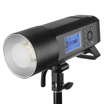 神牛（Godox）AD400pro 外拍闪光灯 TTL自动测光高速连拍频闪光灯户外便携灯