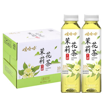 娃哈哈 茶饮料 茉莉花茶无糖茶饮 假日聚会办公休闲饮品 500m1*15瓶*2箱