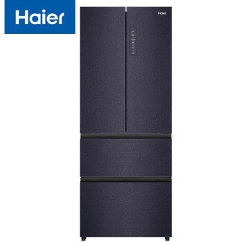 海尔（Haier）409L零距离自由嵌入法式四开多门电冰箱家用超薄零嵌入式底部散热一级能效节能BCD-409WLHFD4DB8U1