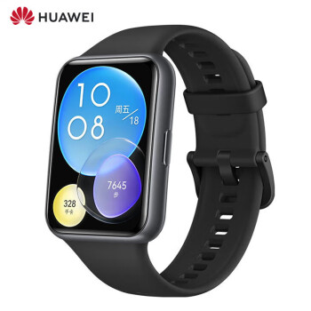 华为（HUAWEI）WATCH FIT 2 运动智能表手环 幻夜黑 活力款 血氧自动检测蓝牙通话表带快拆10天长续航（个）