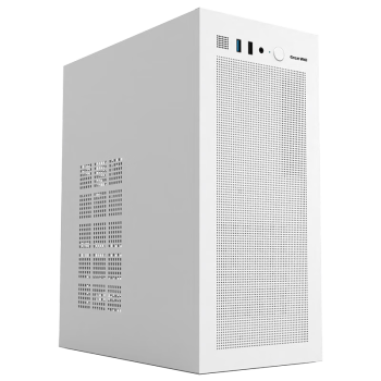 长城（Great Wall）天工1白色电脑机箱（MATX小主板/0.8MM厚钢板/12CM风扇位/U3/双3.5吋硬盘位/NAS存储佳选）