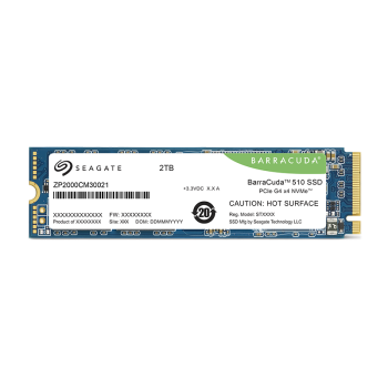 希捷（SEAGATE） 2TB SSD固态硬盘 M.2接口(NVMe PCIe4.0×4)兼容PCIe3.0 台式机笔记本电脑硬盘 希捷酷鱼510