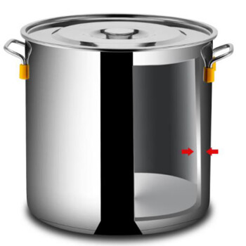 COKRSUPE 不锈钢汤桶加厚汤锅储水桶米桶大汤锅 CO-4619