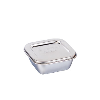 丹诗致远 食品留样盒304不锈钢食物留样盒 白色 304正方形小号