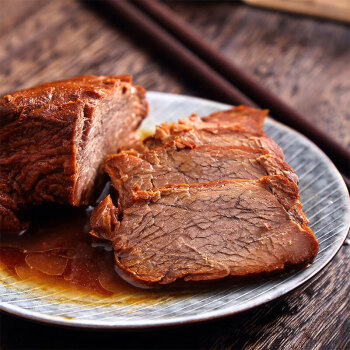 三珍斋 五香酱牛肉227g高蛋白即食健身代餐方便速食下酒菜预制菜