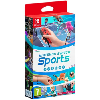 NintendoSwitch游戏卡带NS游戏软件全新原装海外版 SPORTS体感运动带绑腿 中文