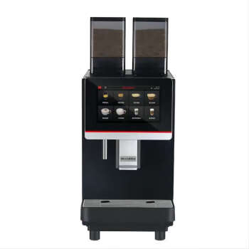 咖博士（Dr.coffee）咖啡机 F3-H 一键冷热奶沫全自动咖啡机商用触控屏自定义咖啡机双豆仓自动清洗金属冲泡器