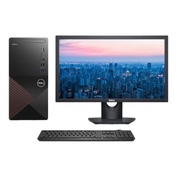 戴尔（DELL）成就V3890/3910高性能办公商用台式电脑整机(i5-12400 16G 1T+256G固态 集显)+23.8液晶 定制K