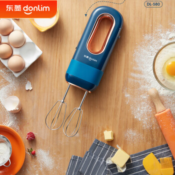 东菱（Donlin）无线电动打蛋器 家用小型手持打蛋机 打发器 多功能家用料理搅拌机迷你打奶油烘焙DL-580