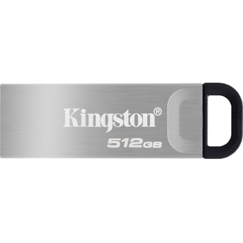 金士顿（Kingston）512GB USB 3.2 Gen 1 U盘 DTKN 大容量U盘 金属外壳 读速200MB/s 学习办公投标电脑通用