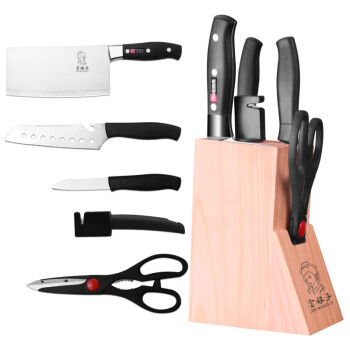 金娘子（JINNIANGZI） 刀具6件套装 菜刀组合厨房实用好帮手 YG-619套刀