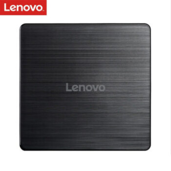 联想（Lenovo） 8倍速 USB2.0 外置光驱 DVD刻录机 USB接口移动光驱 黑色 GP70N