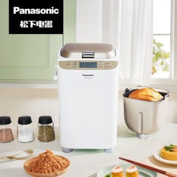 松下（Panasonic）面包机 烤面包机 家用全自动烤面包机变频自动投放智能菜单多功能发酵和面机