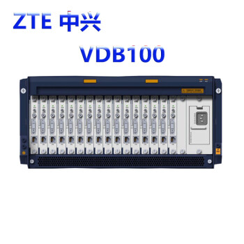 中兴 ZXV10 VDB100 4K高清数字电视墙服务器 19英寸机架式 图像台 满配16块