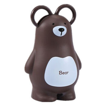 张小泉熊熊创意剪儿童剪手工剪超萌设计多款配色J60110100棕色