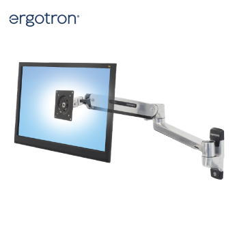 爱格升（ERGOTRON） LX 坐站两用型 壁挂LCD 显示器支架 45-353-026 万向旋转