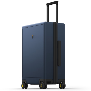 地平线8号（LEVEL8）行李箱男拉杆箱女托运箱24英寸PC箱大容量 万向轮旅行箱 蓝色