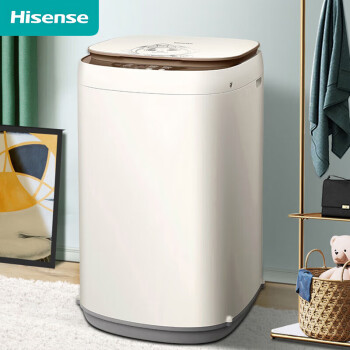 海信（Hisense）波轮洗衣机HB30D128家用全自动3公斤迷你洗衣机小型婴儿儿童洗衣机