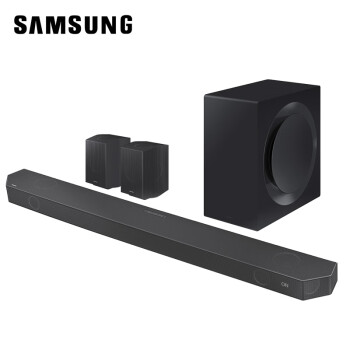 三星（SAMSUNG）Q990C 11.1.4杜比全景声 回音壁 soundbar 家庭影院 无线环绕低音炮 电视音响 投影【欧洲杯】