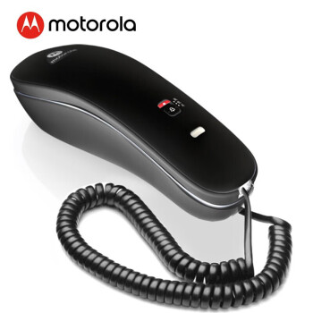 摩托罗拉（Motorola）CT50电话机酒店电话座机固定电话办公家用桌墙两用可壁挂黑色